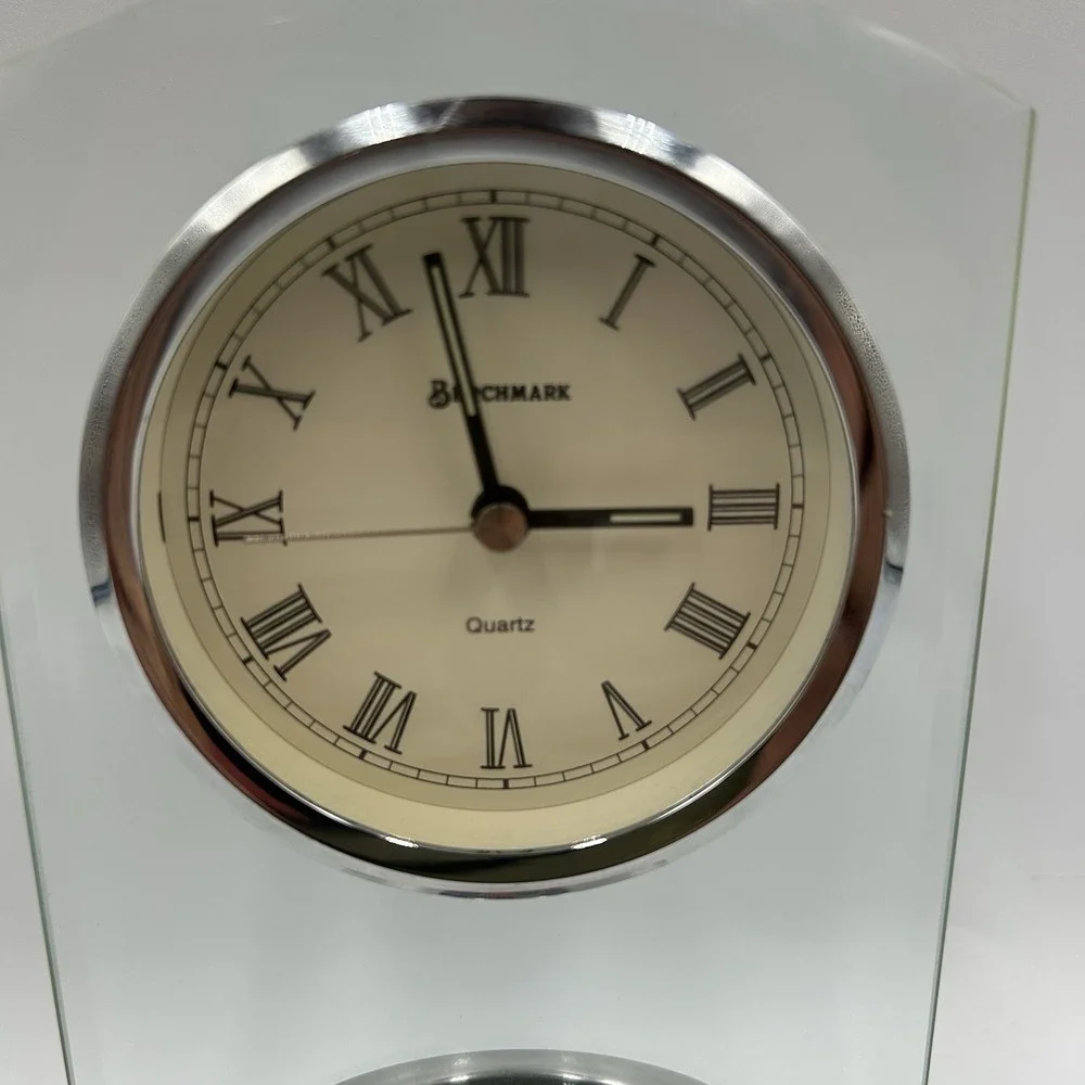 Coca Cola Enterprises‎ 1986-1996 10th Anniversary Plaque Mantle Desk Shelf Clock